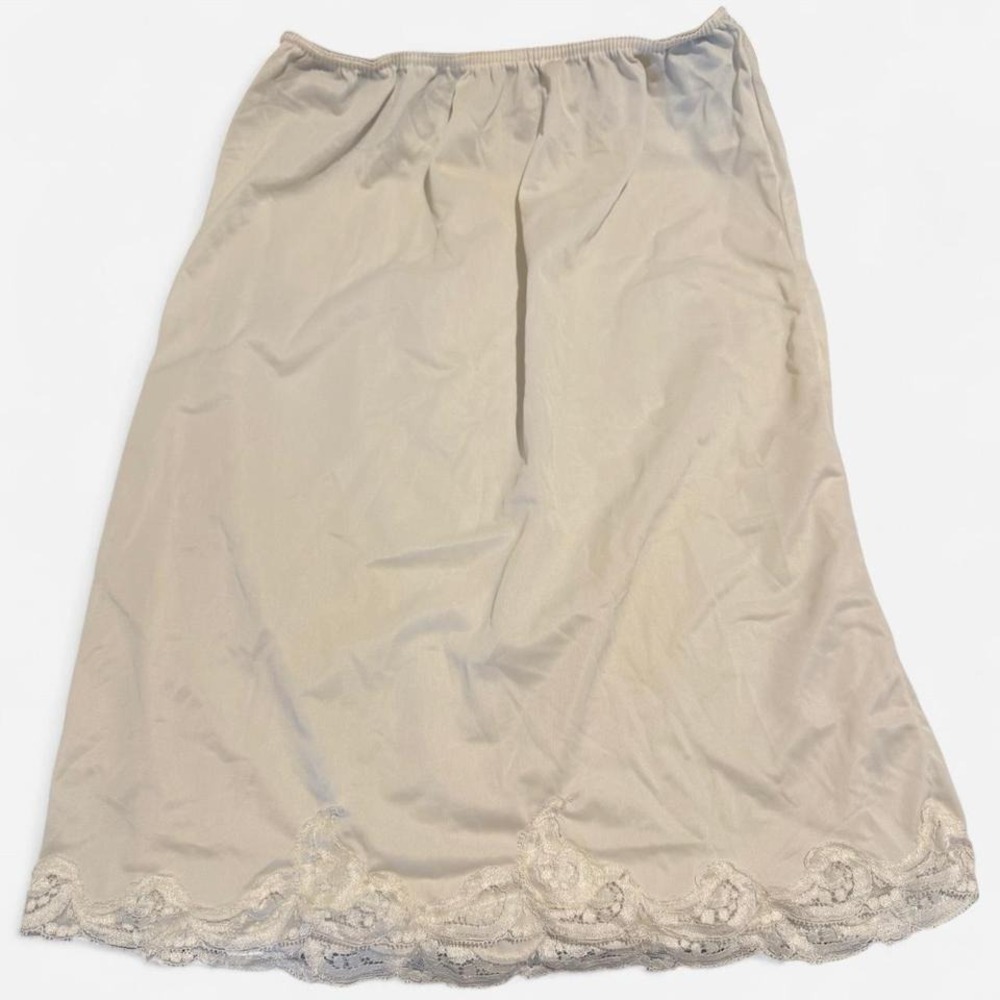 Vintage Cream lace Skirt